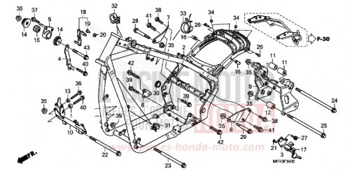 FRAME BODY VT1300CXA de 2010